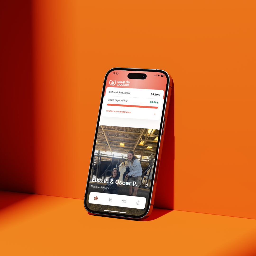 hands getting small plants